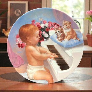 Vintage Collector Plate “Three-Part Harmony” by MaGo